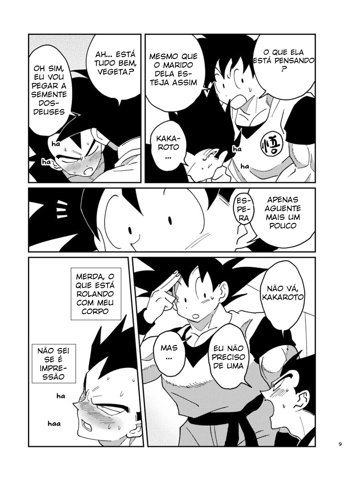 Goku e Vegeta Boys Love - Foto 8